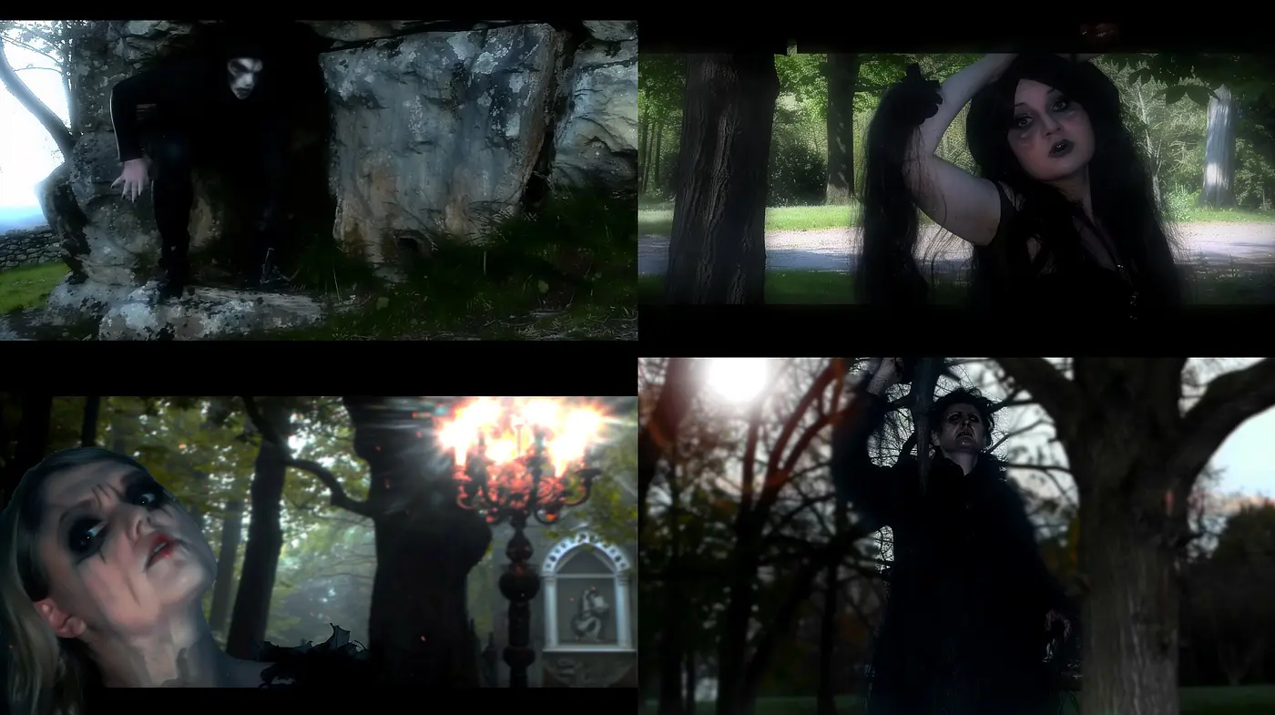 Gothic Enchantment: A Fusion of Muted Tones and Ethereal Textures in Dark Romanticism - Midjourney sref style