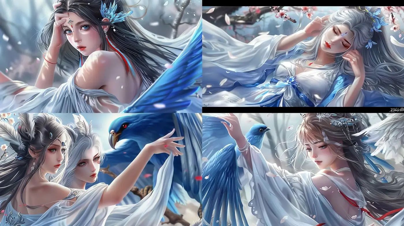 Ethereal Elegance in Dreamy Pastel Hues - Midjourney sref style
