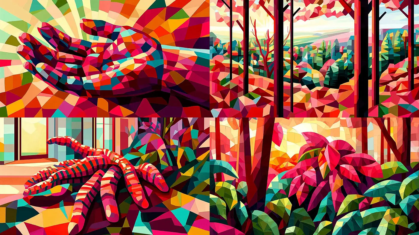 Kaleidoscopic Symphony of Geometric Vivacity - Midjourney sref style