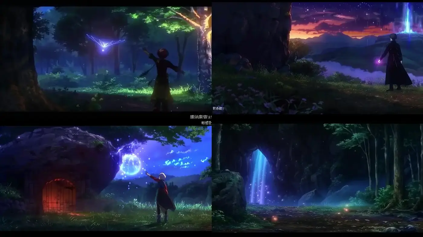 Enchanted Environments with a Magical Atmosphere - Midjourney sref style
