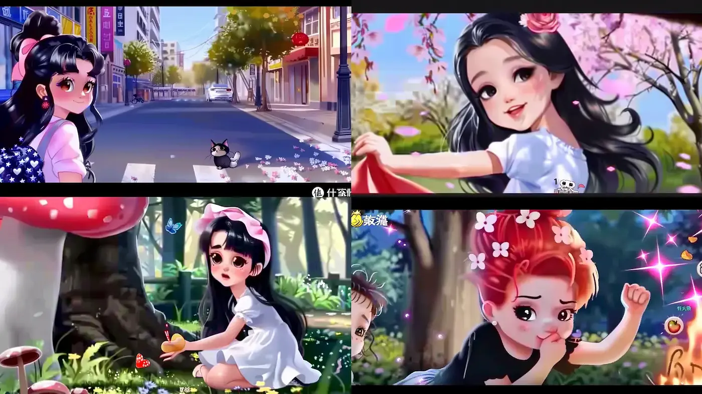 Charming Whimsical Illustrations with a Playful Ambiance - Midjourney sref style