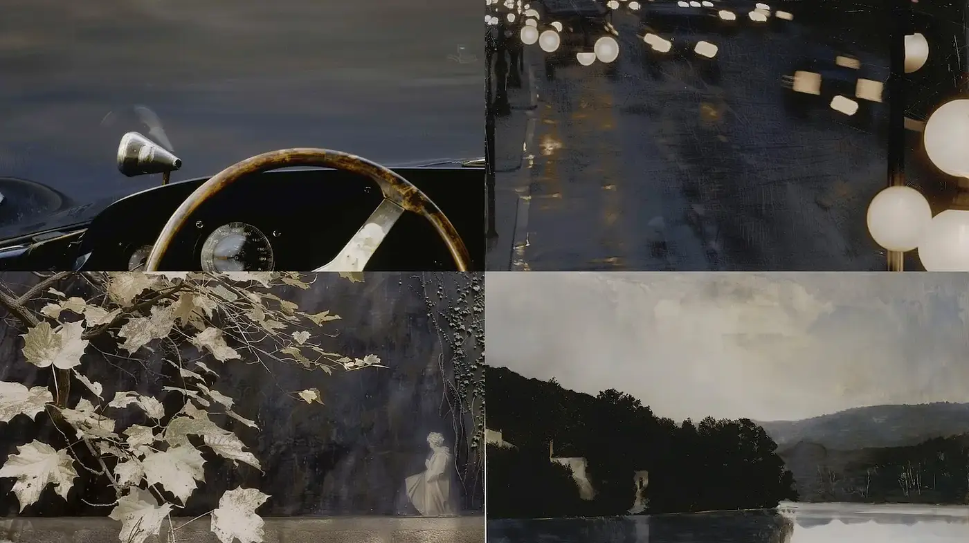 Ethereal and Atmospheric Visuals with a Touch of Nostalgia - Midjourney sref style