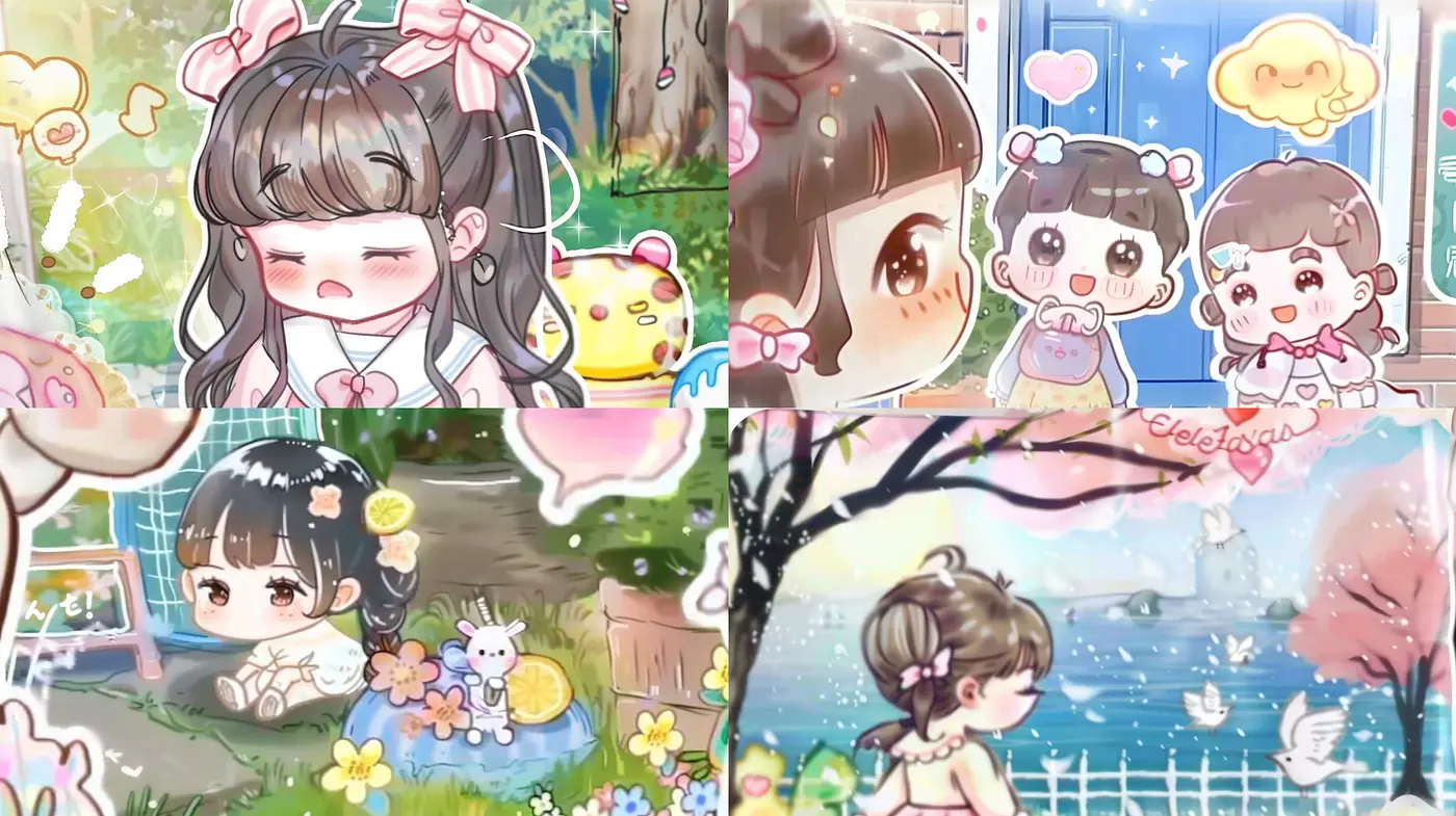 Softly Radiant Anime-Inspired Pastel Dreamscapes - Midjourney sref style
