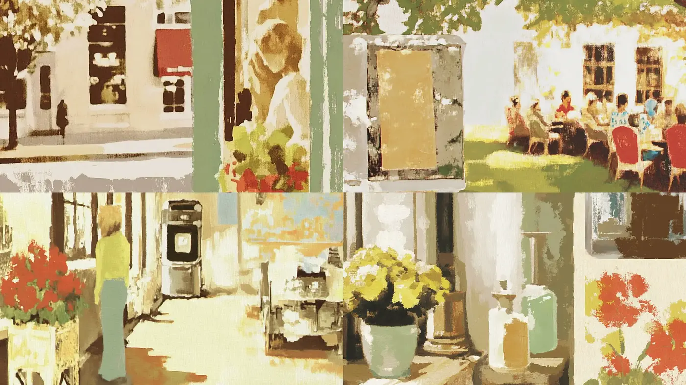 Warm Pastoral Essence with a Soft Impressionist Influence - Midjourney sref style