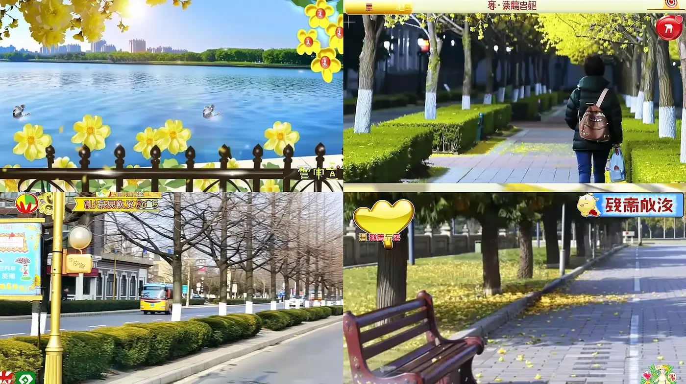 Quaint Urban Landscapes with Nature's Touch - Midjourney sref style