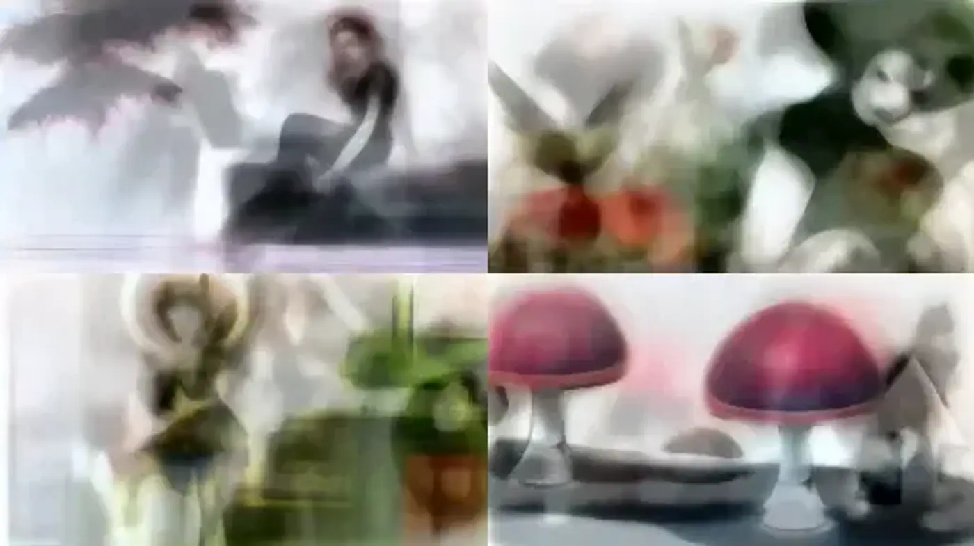 Ethereal Blurred Dreamscape - Midjourney sref style