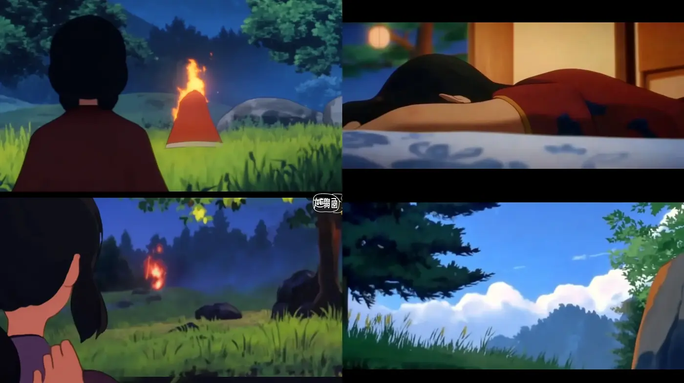 Serene Twilight Reverie in Anime-Inspired Tableaus - Midjourney sref style