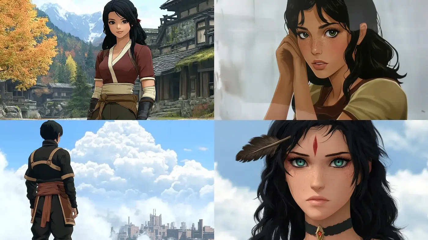 Consistent Storybook Reverie with Serene Palette and Detailed Textures - Midjourney sref style