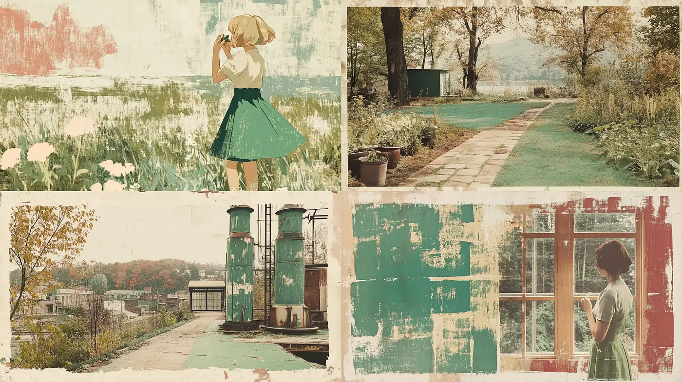 Rustic Elegance meets Pastoral Impressionism - Midjourney sref style