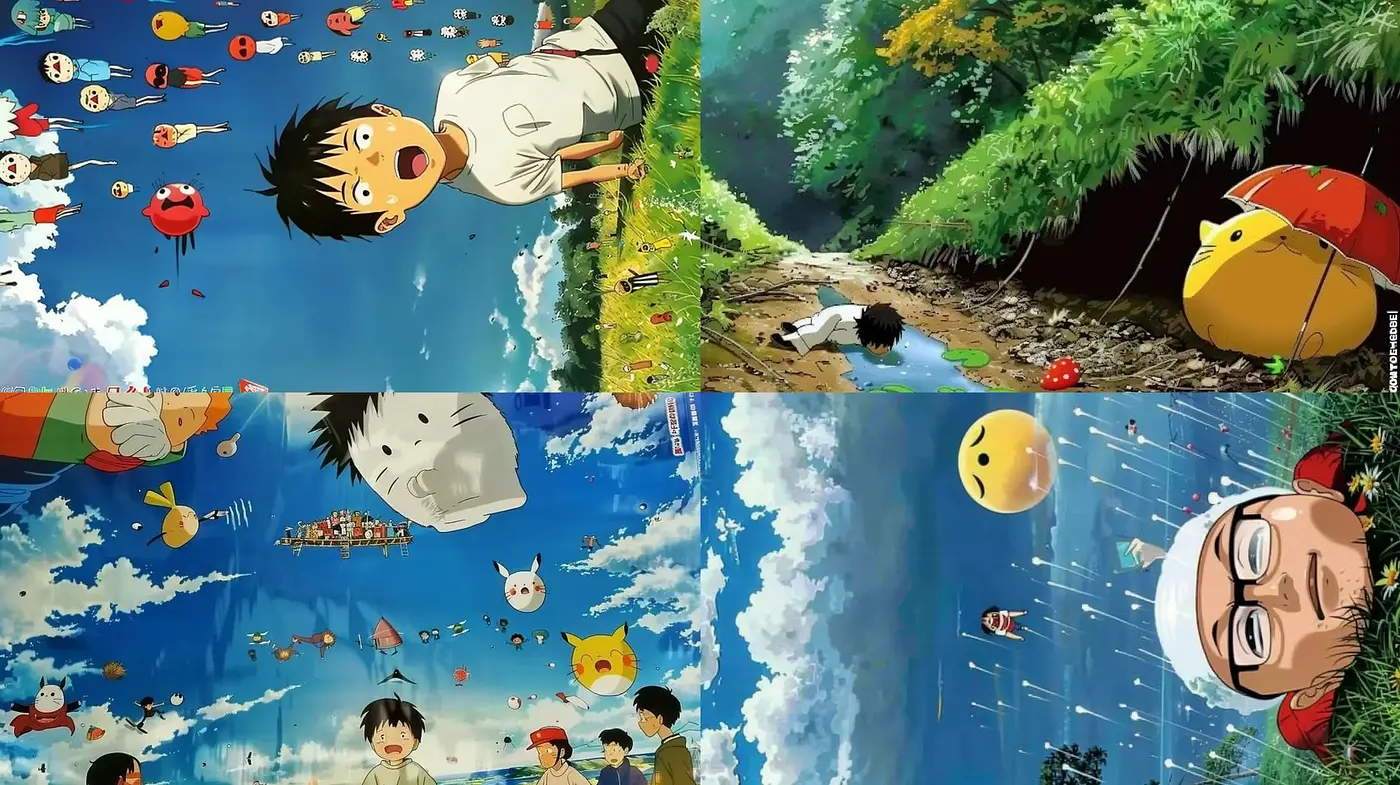 Ethereal Reverie of Animated Dreamscape - Midjourney sref style