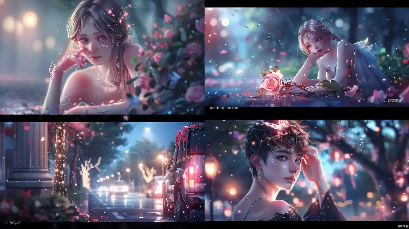 Ethereal, Dreamy Aesthetic with Delicate Details - Midjourney sref style
