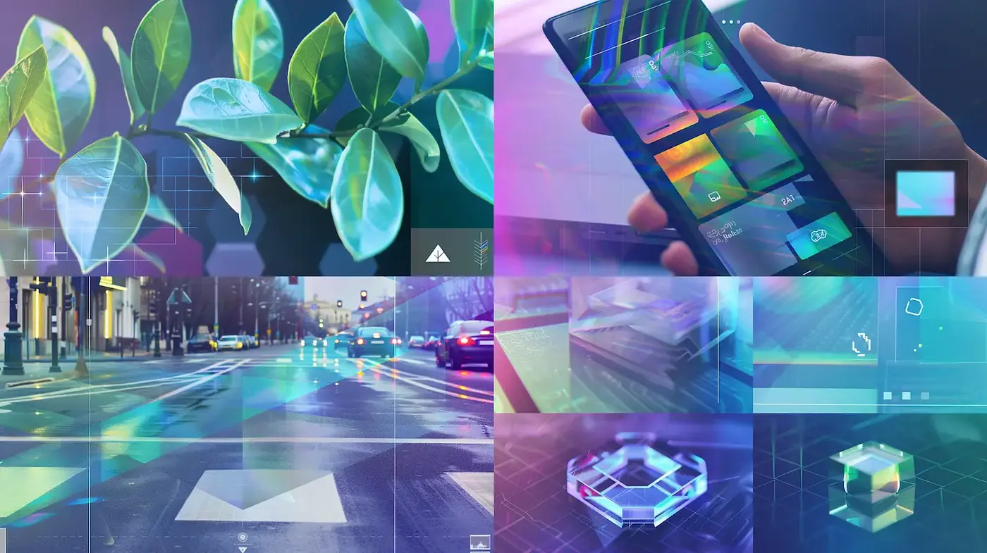 Futuristic and Ethereal Aesthetic with Technological Elements - Midjourney sref style