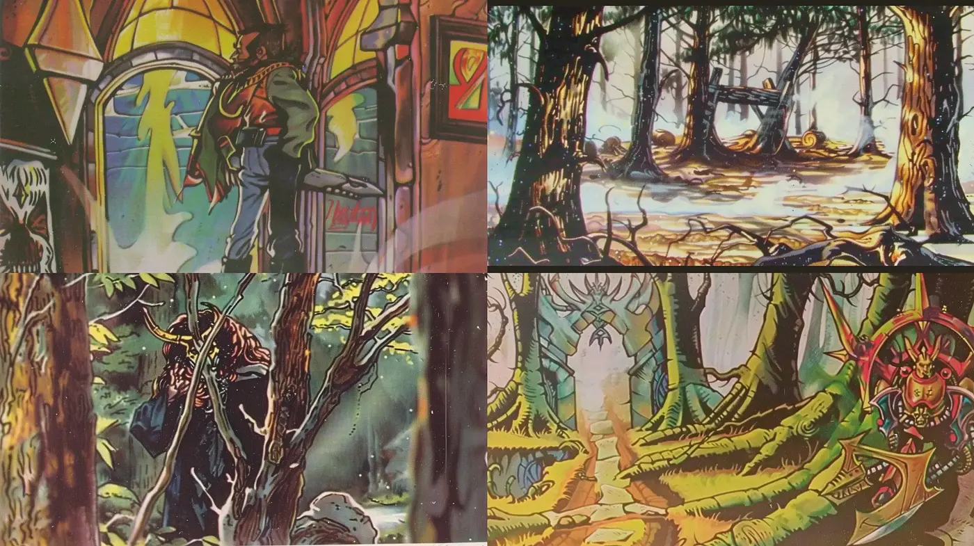 Enchanted Forest Whispers: A Fusion of Earthy Tones and Ethereal Textures - Midjourney sref style