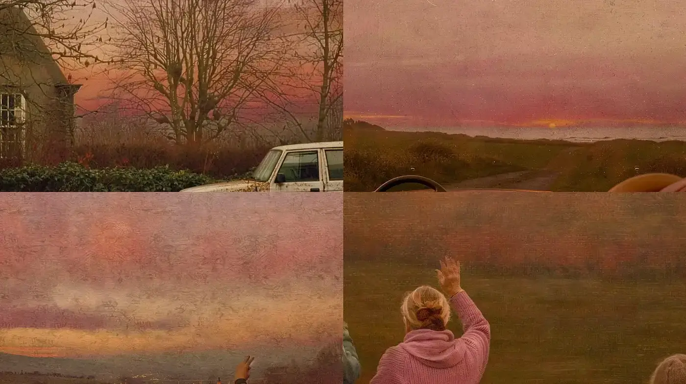 Vintage Landscape with Evocative Warmth and Nostalgia - Midjourney sref style