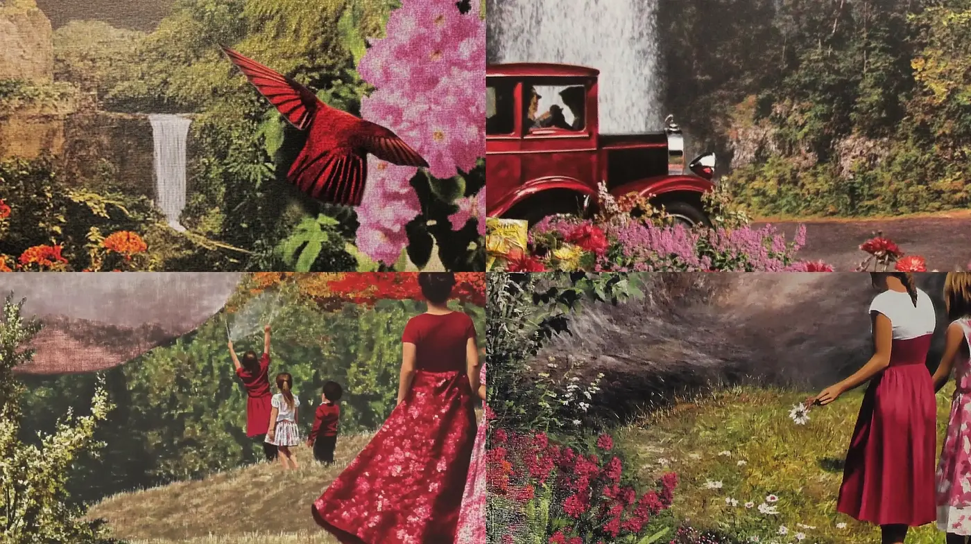 Ethereal Garden Dreamscapes with Surrealist Overtones - Midjourney sref style