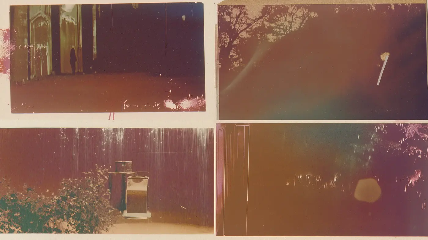 Ethereal Twilight Hues: A Study in Vintage Sepia Tones and Diffused Silhouettes - Midjourney sref style