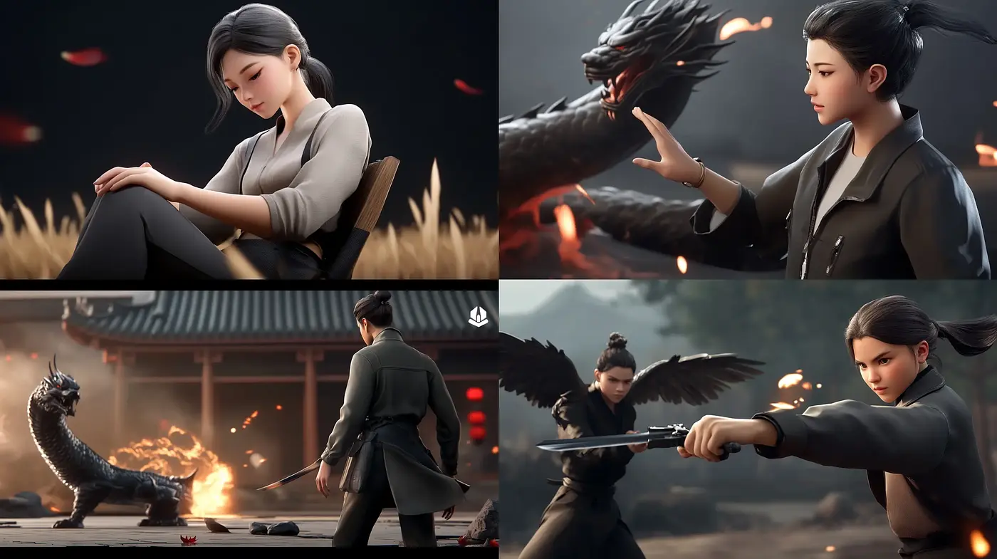 Dramatic Cinematic Realism with Oriental Essence - Midjourney sref style