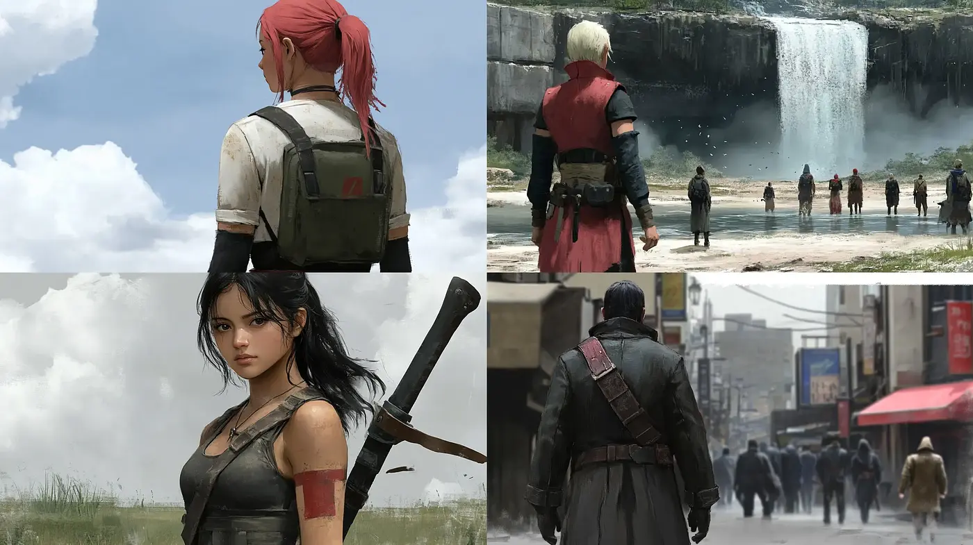 Weathered Realism with a Cinematic Essence - Midjourney sref style