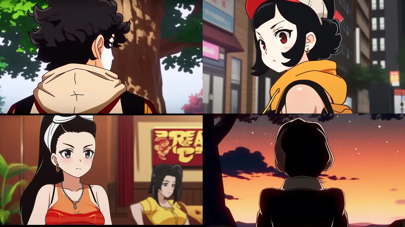 Uniform Vividness: A Consistent Harmonization of Anime Aesthetics - Midjourney sref style