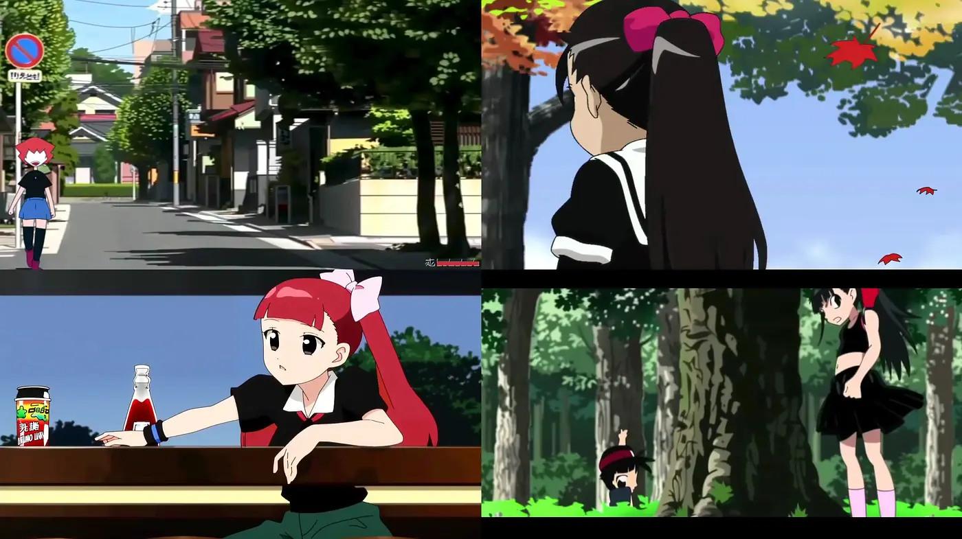 Harmonious Anime-Inspired Digital Scenes with Vibrant Color Schemes - Midjourney sref style