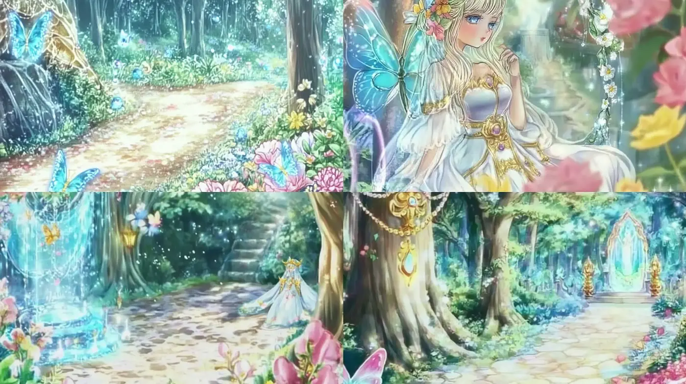 Enchanted Forest Whimsy: A Dreamlike Watercolor Fantasy - Midjourney sref style
