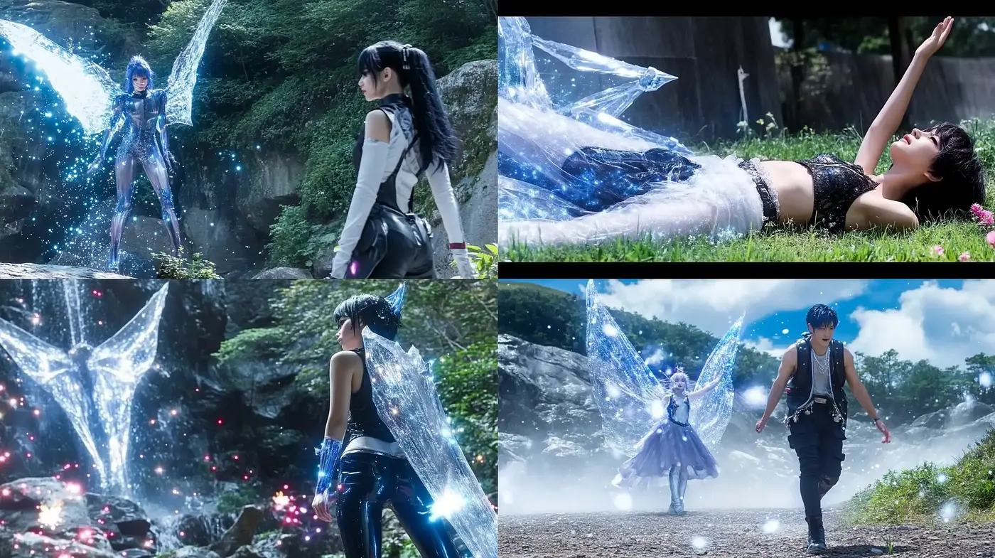 Ethereal Fantasy and Dynamic Dreamscapes: A Synthesis of Vibrant Realism and Enchanting Luminosity - Midjourney sref style