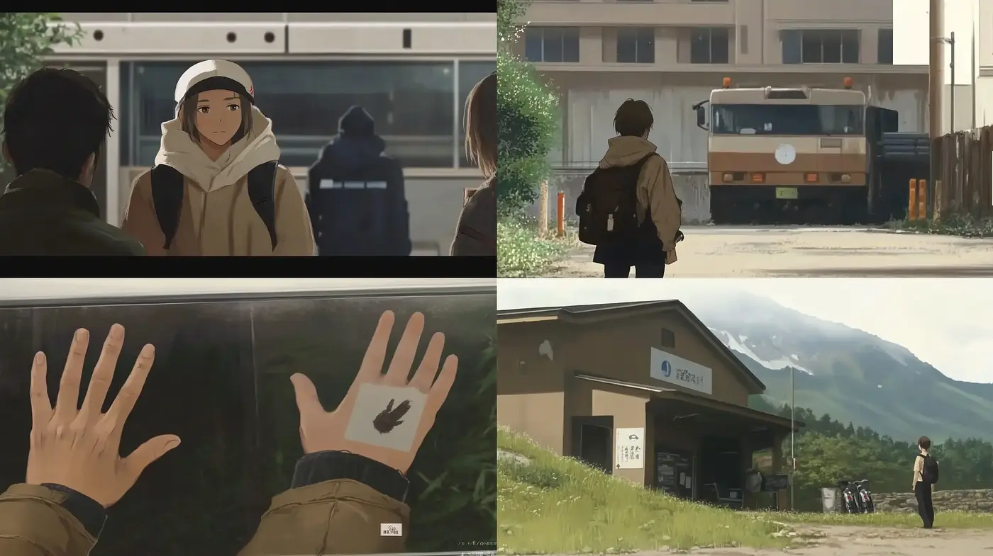 Contemporary Anime-Inspired Tranquil Narrative Visions - Midjourney sref style