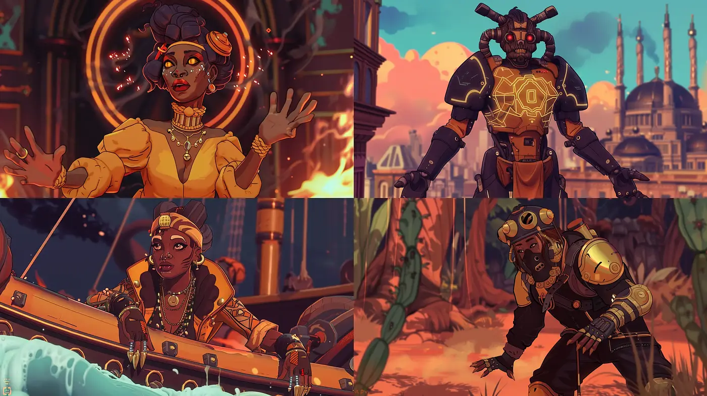 Steampunk Reverie: A Fusion of Victorian Innovation and Digital Artistry - Midjourney sref style