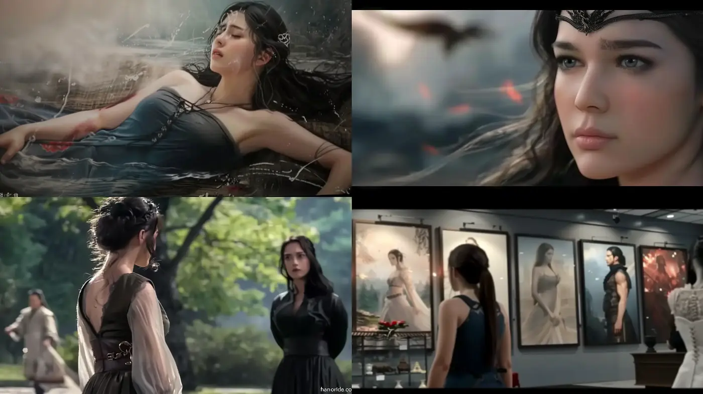 Ethereal Elegance: A Cinematic Exploration of Serene and Dramatic Realism - Midjourney sref style