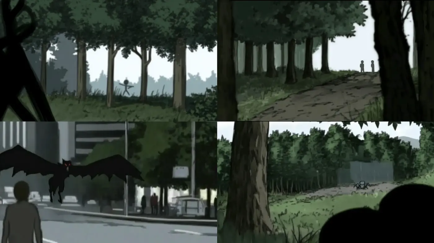 Rustic Dystopian Anime-Inspired Landscape Series - Midjourney sref style