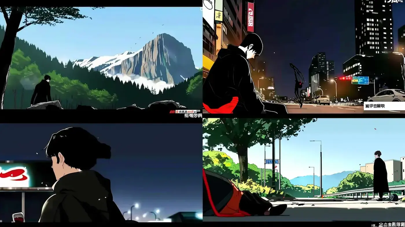 Distinctively Expressive Urban Landscapes with Rich Textural Detailing - Midjourney sref style