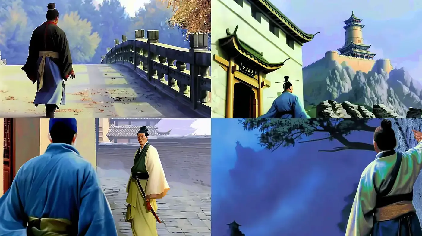 Dynamic and Ethereal Visual Storytelling with Cinematic Flair - Midjourney sref style