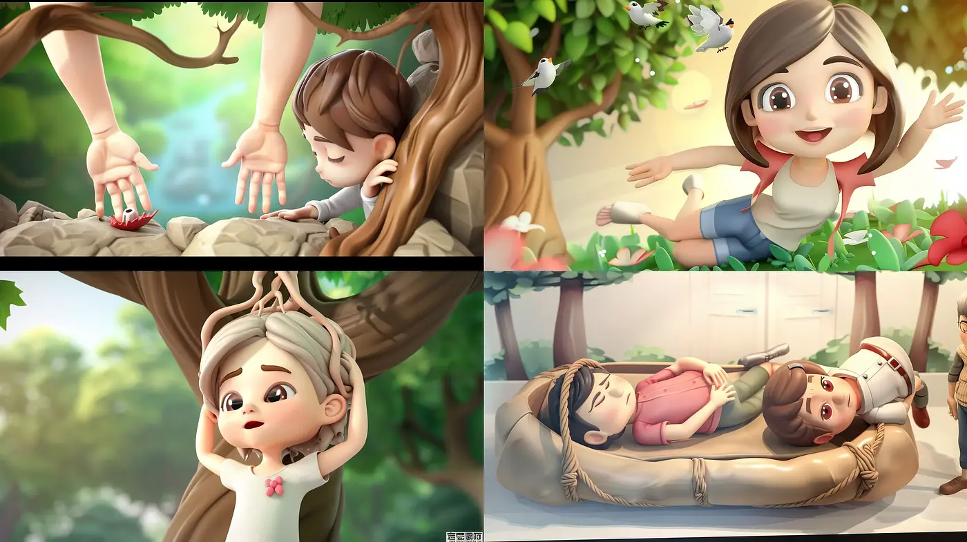 Consistent Whimsical Charm in Softly Rendered Animation Style - Midjourney sref style