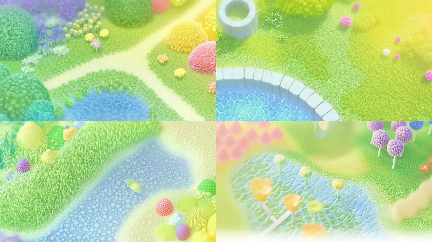 Ethereal Dreamscapes with Pastel Harmony - Midjourney sref style