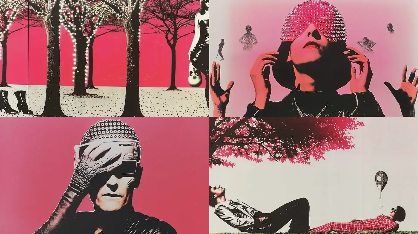 Vibrant Pop Art with Futuristic Elements - Midjourney sref style