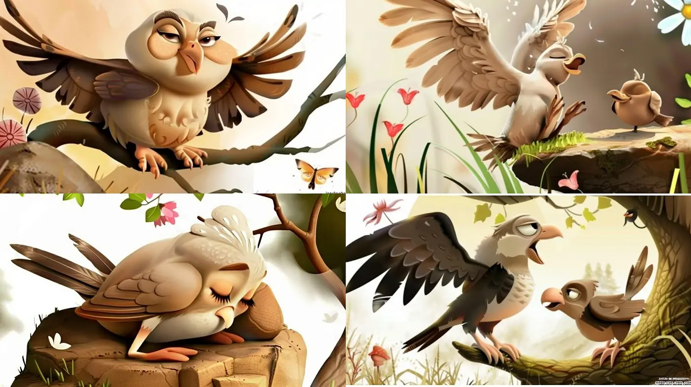 Consistent Whimsy in Stylized Nature: An Exploration of Shared Aesthetic Elements in Diverse Renderings - Midjourney sref style