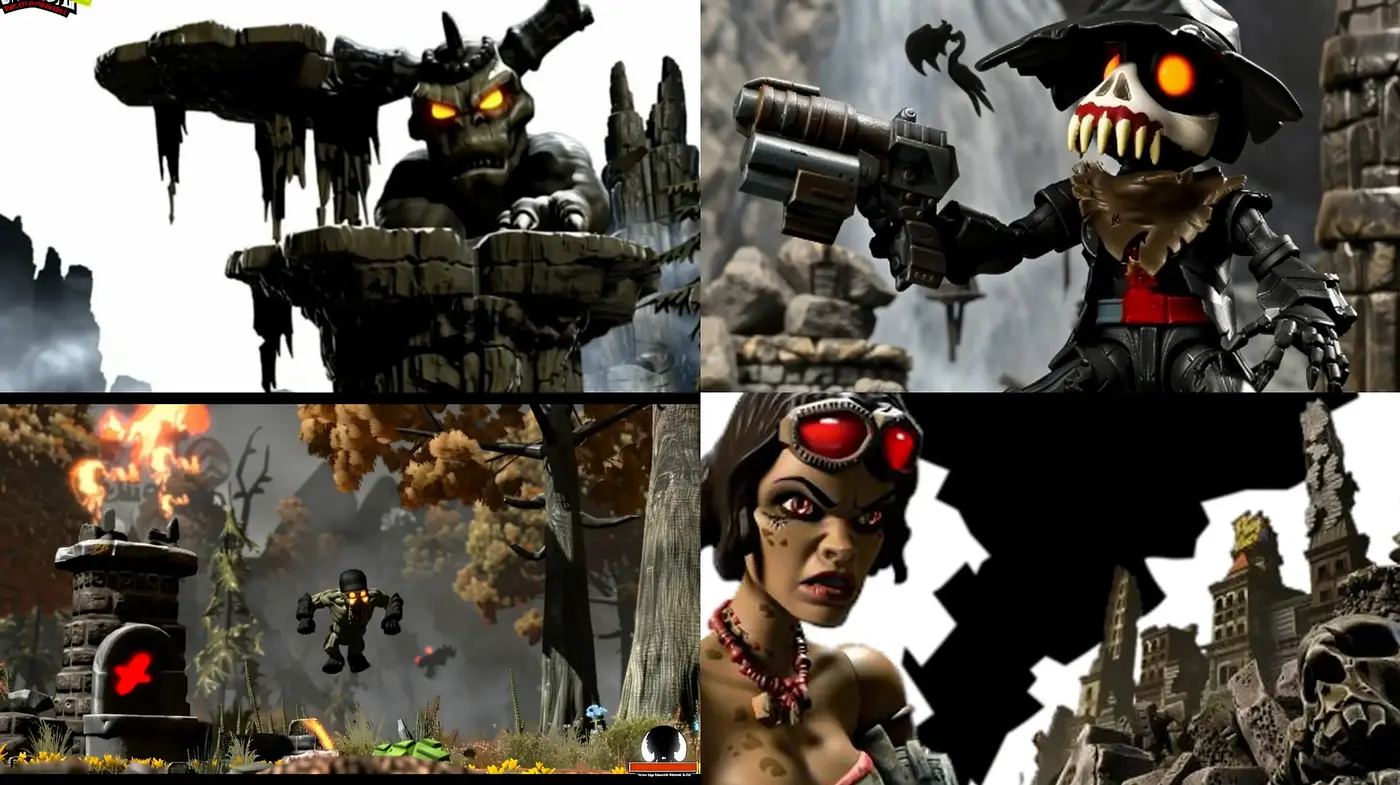 Gritty Surrealism with a Dark Comic Book Aesthetic - Midjourney sref style