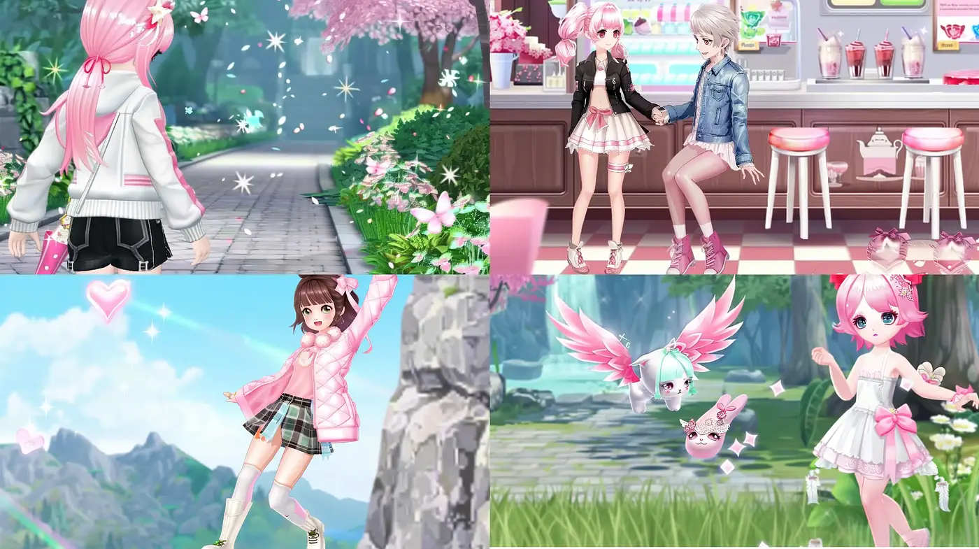 Pastel Dreamscape with Anime Influence - Midjourney sref style