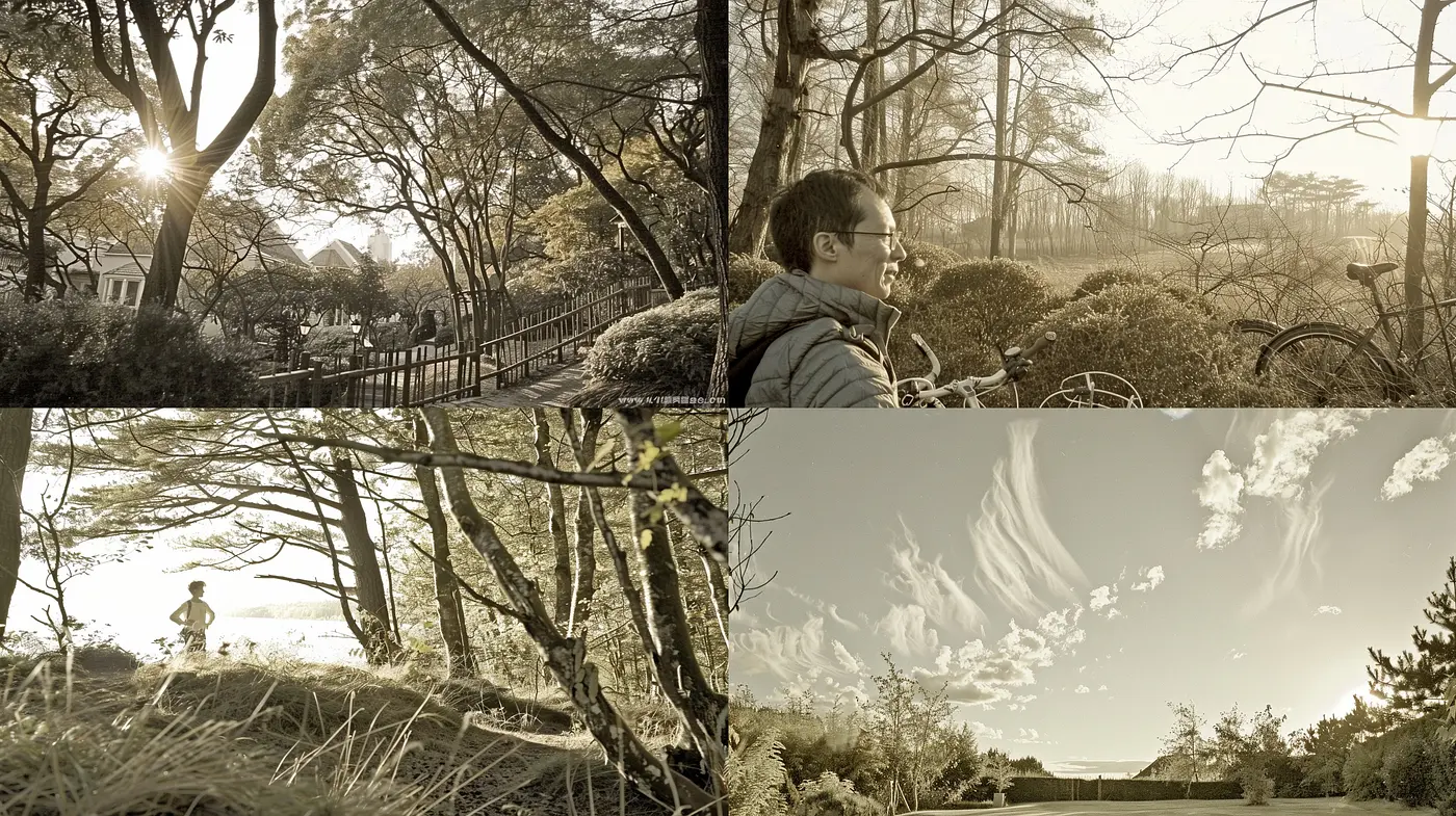 Sepia-Toned Serenity: A Harmonious Blend of Vintage Aesthetics and Natural Elegance - Midjourney sref style