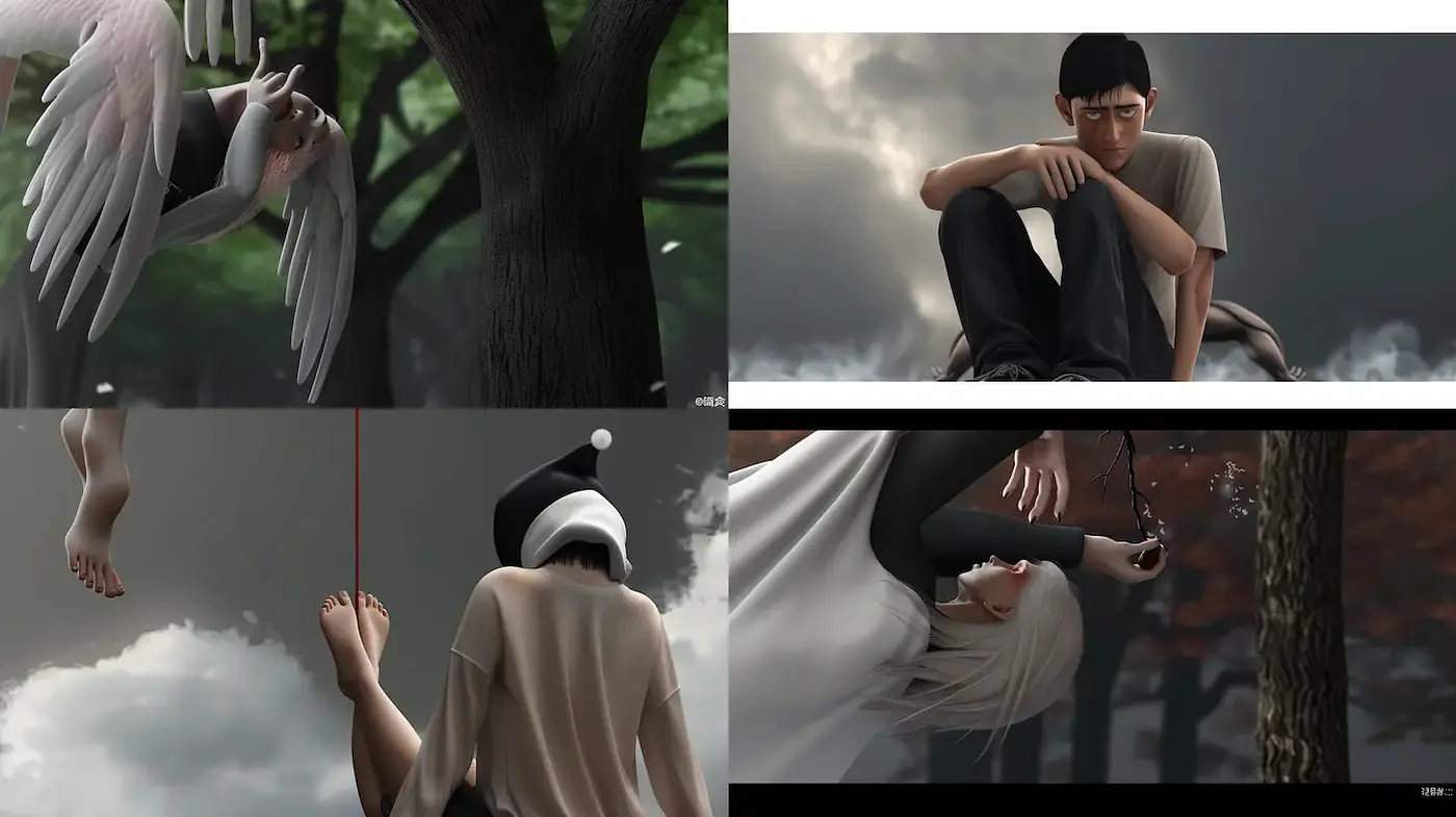 Ethereal and introspective digital art with a blend of realism and fantasy - Midjourney sref style