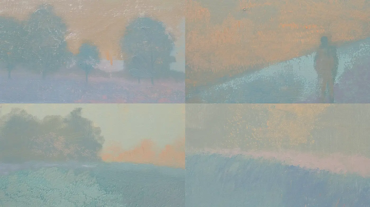 Impressionist Dawn and Dusk: A Pastel Mood - Midjourney sref style