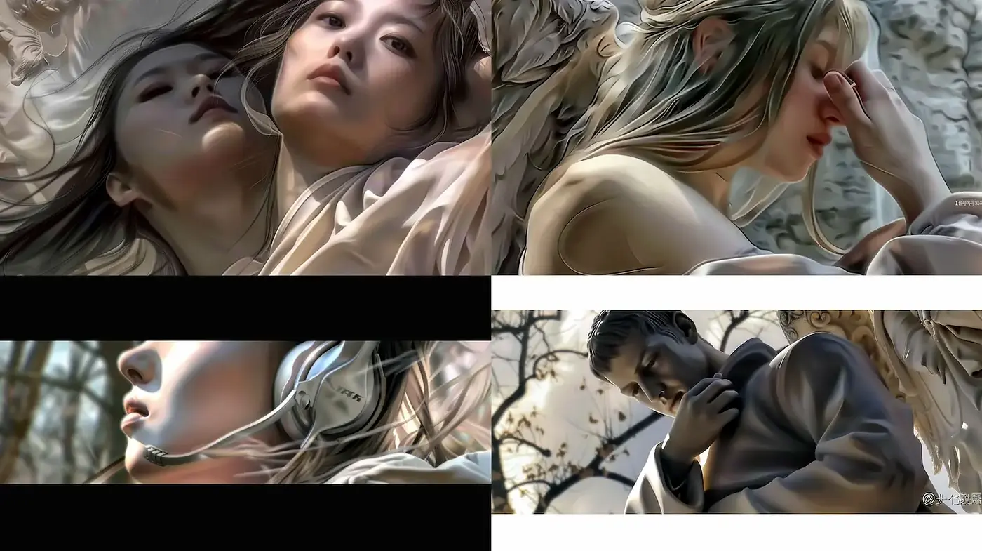 Ethereal and Dreamlike Portraits with a Touch of Surrealism - Midjourney sref style