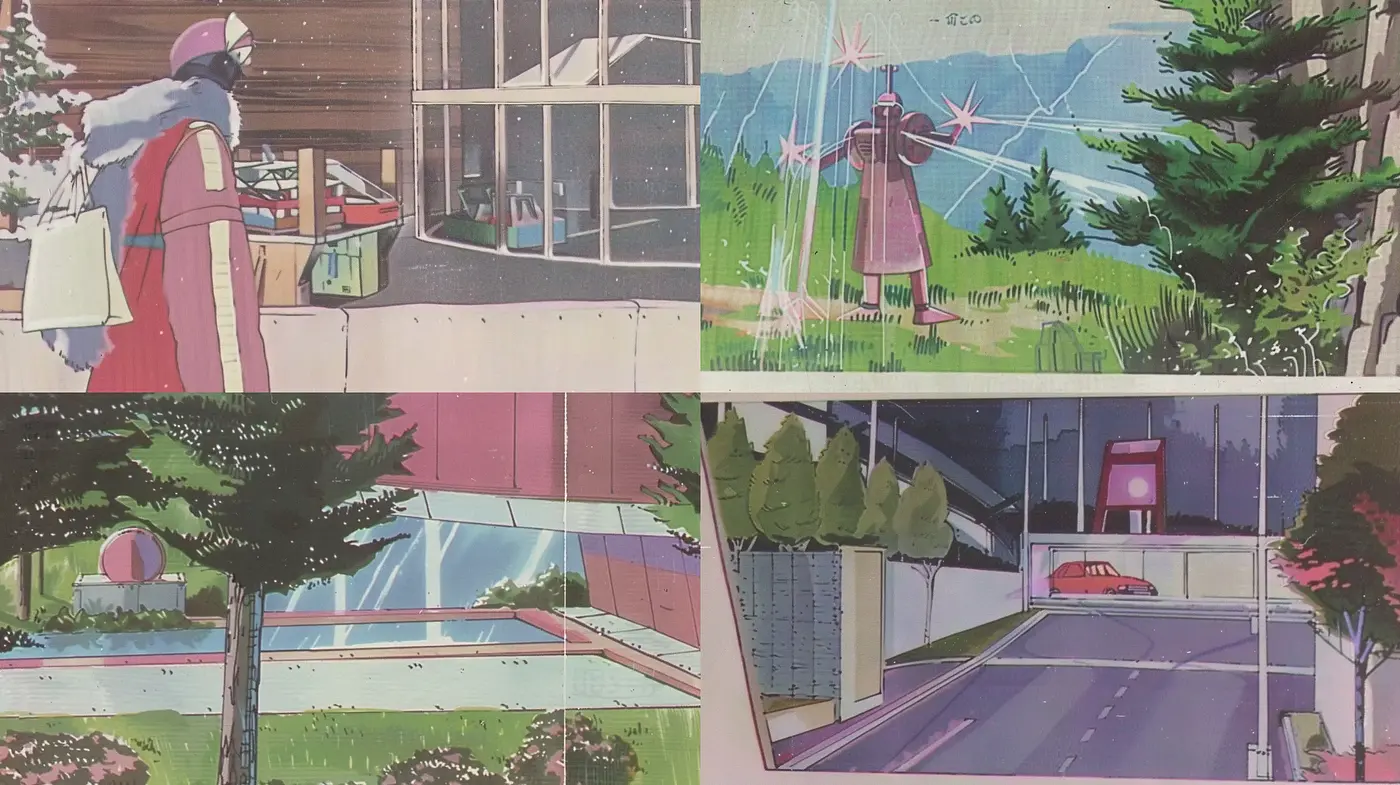 Consistent Retro Anime Visions with Pastel Overtones - Midjourney sref style
