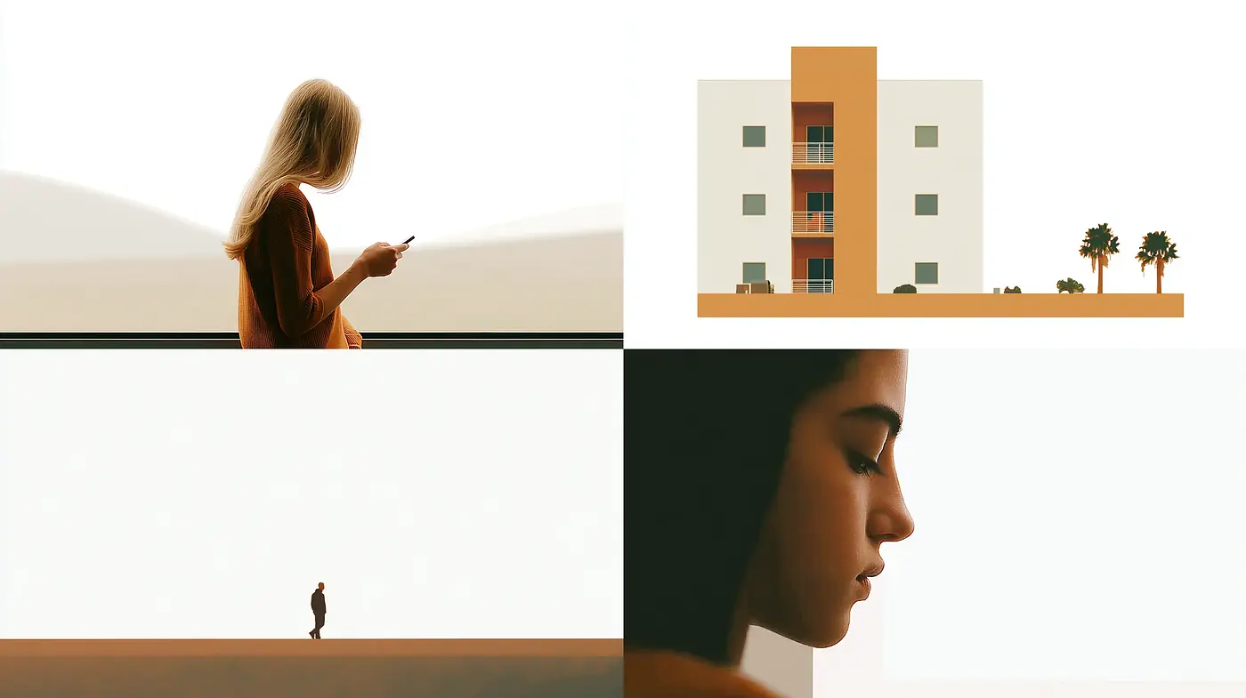 Minimalist Scenes with a Warm, Nostalgic Atmosphere and Soft Textures - Midjourney sref style