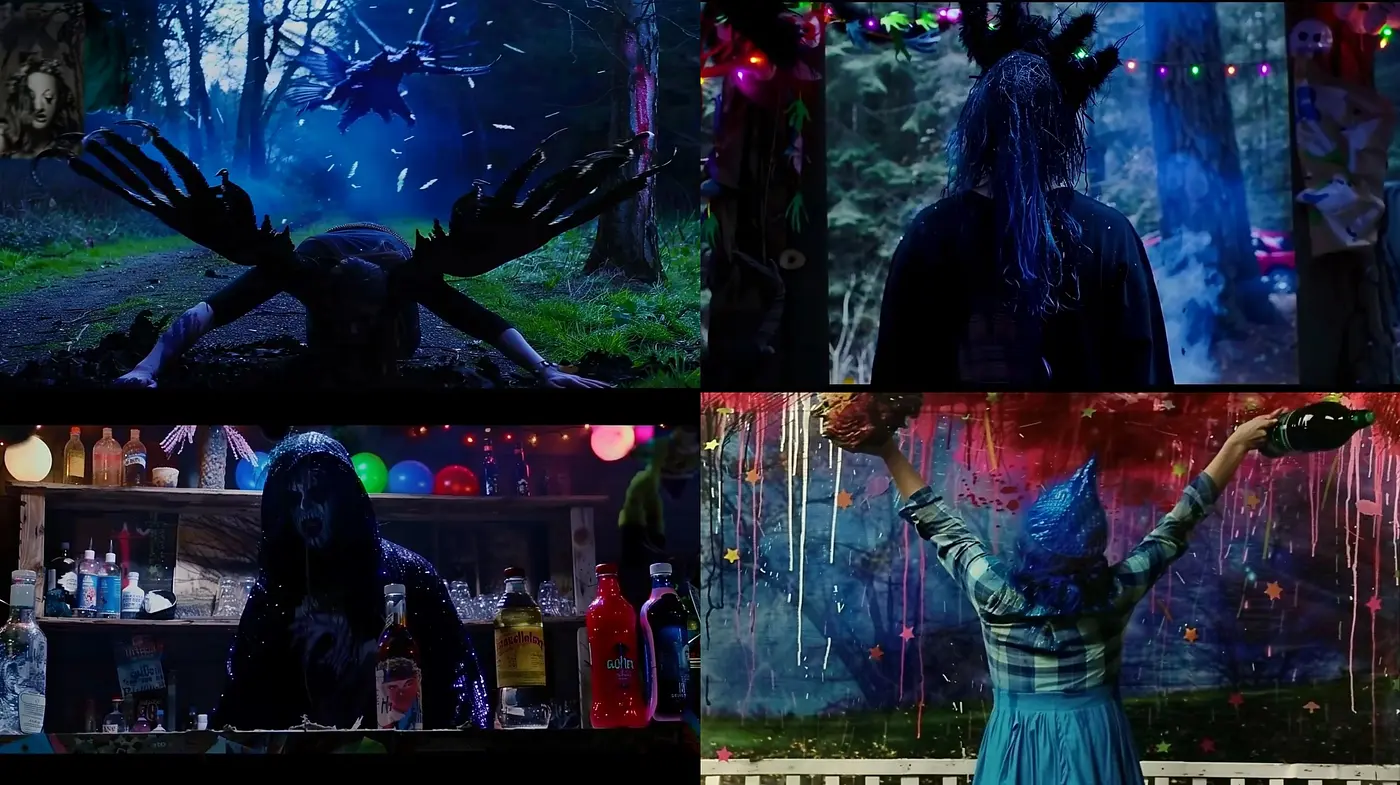 Ethereal Nocturne - A Consistent Palette of Enigmatic Blues and Mysterious Ambiance - Midjourney sref style