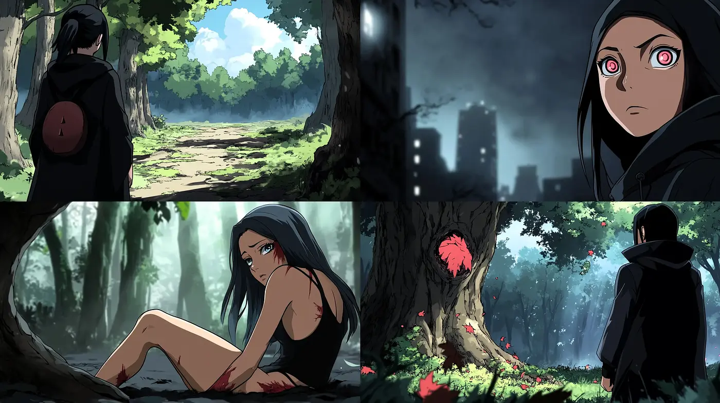Ethereal Shades of Twilight: A Consistent Anime Influence with a Mystical Palette - Midjourney sref style