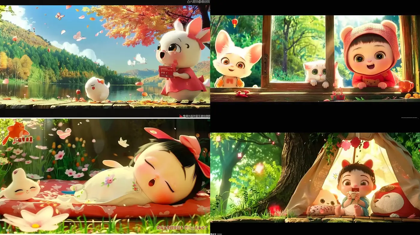 Enchanted Whimsy in Pastel Dreamscapes: A Harmonious Blend of Soft Hues and Tender Moments - Midjourney sref style
