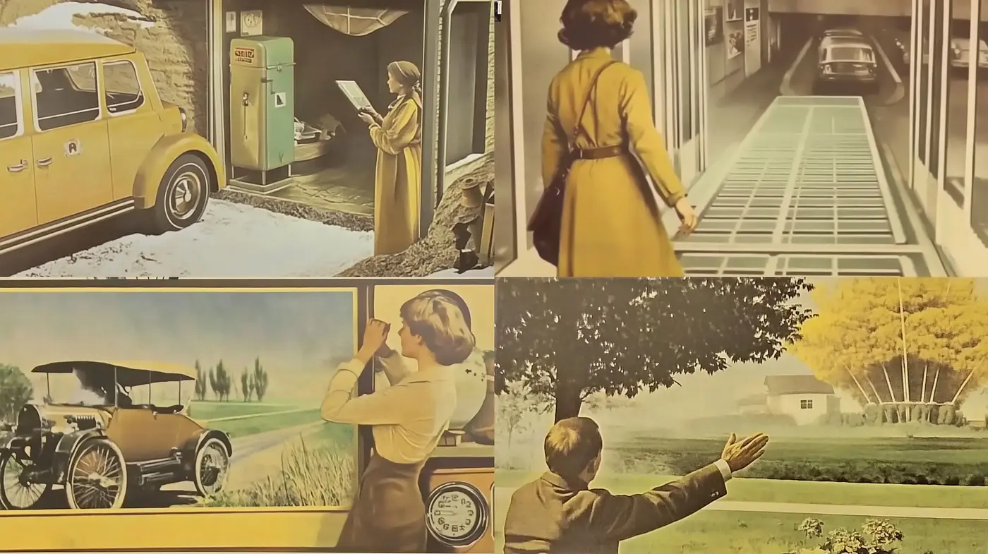 Timeless Sepia-Toned Homage to Nostalgic Americana - Midjourney sref style