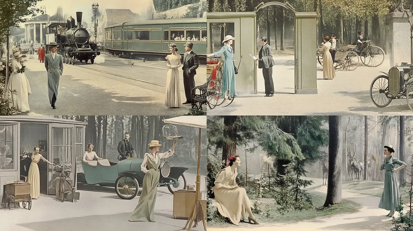 Era of Nostalgia: Elegance & Tranquility in Pictorialist Harmony - Midjourney sref style
