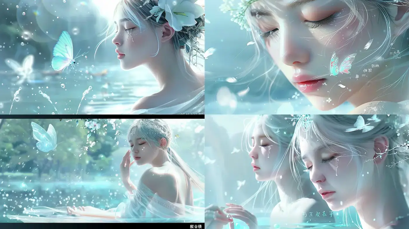 Ethereal and Dreamlike Aesthetic with Soft Textures and Pastel Hues - Midjourney sref style